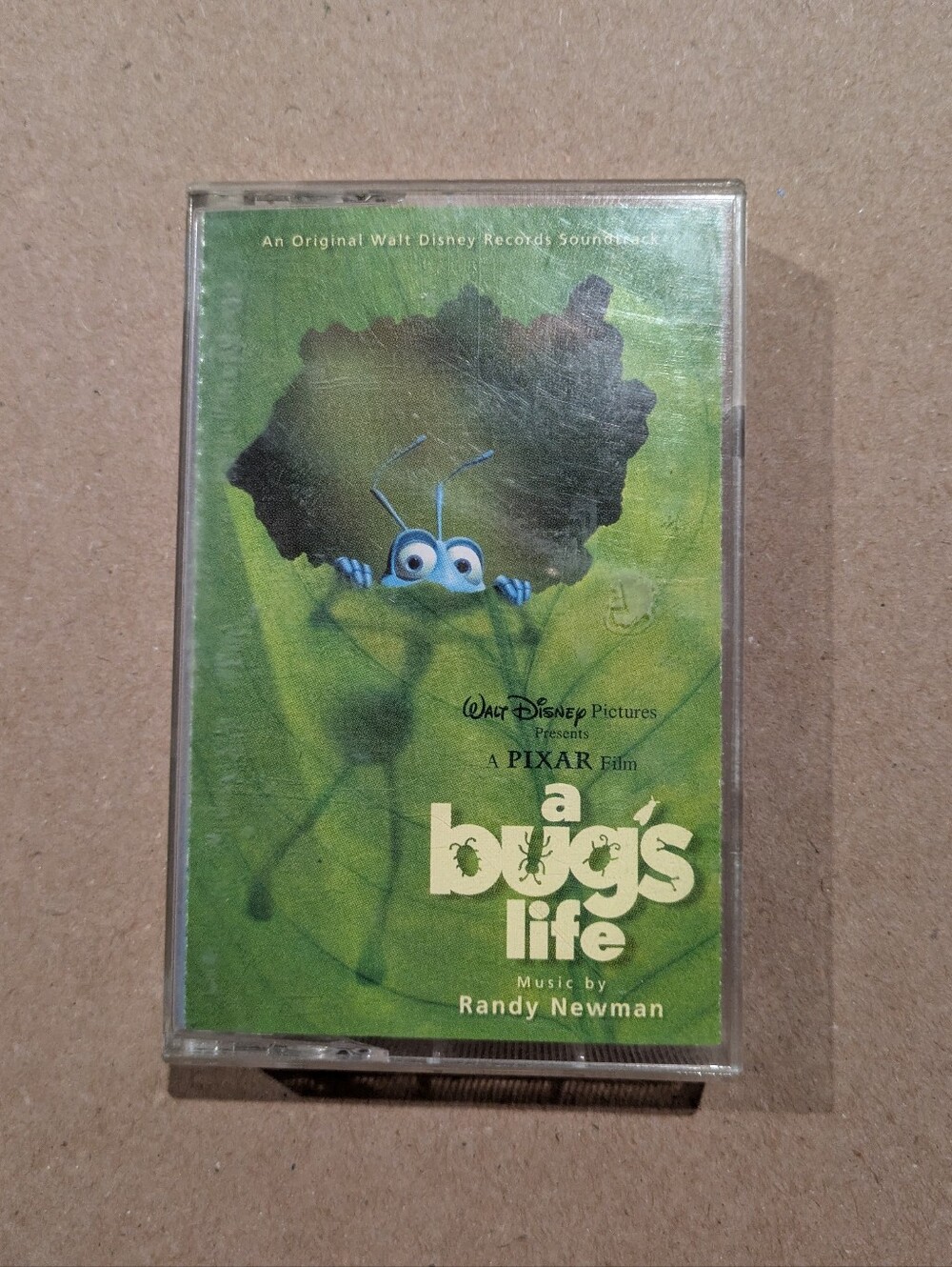 A Bug's Life Original Soundtrack Cassette Tape